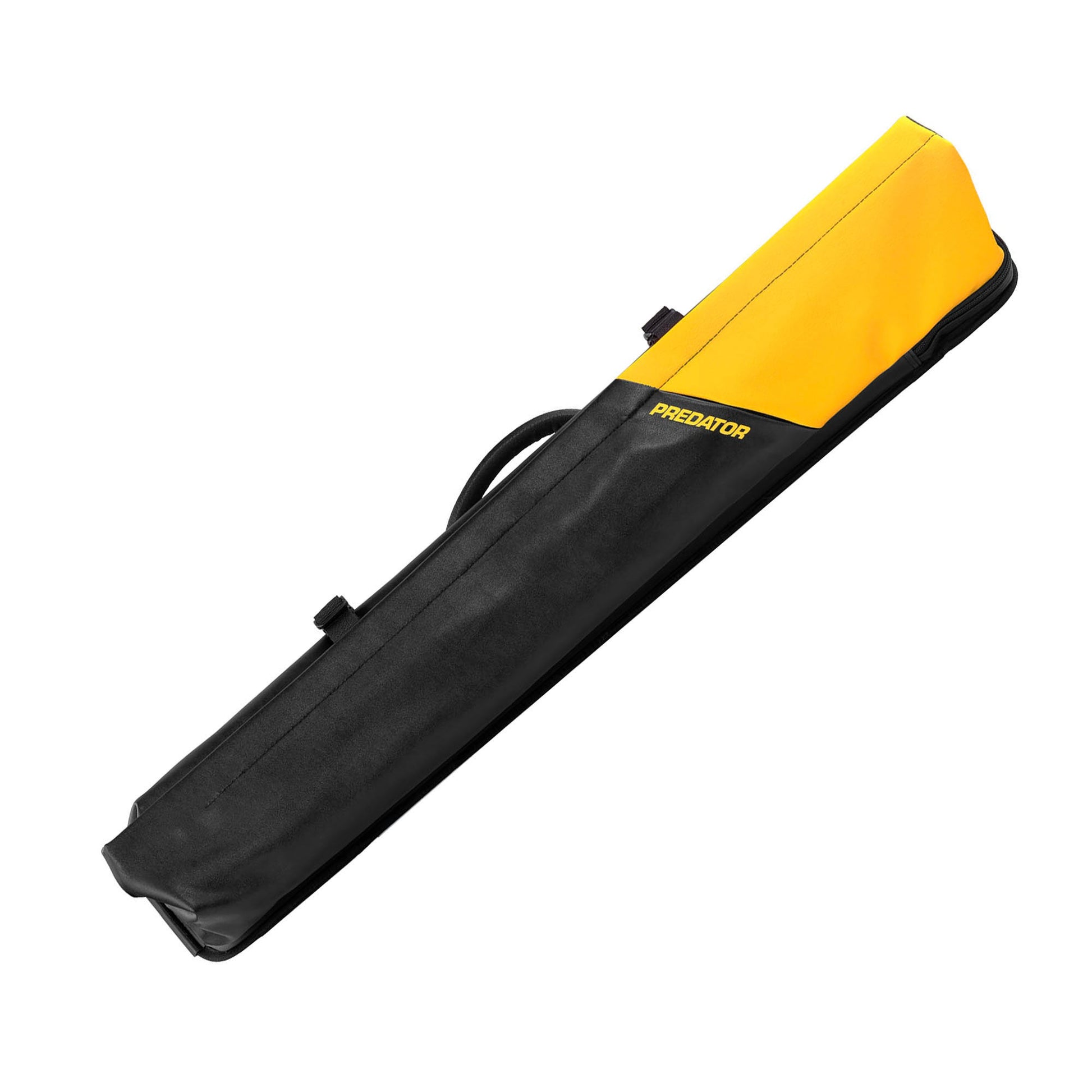 Predator Black and Yellow Hard Urbain Pool Cue Case - 2 Butts x 4 Shafts