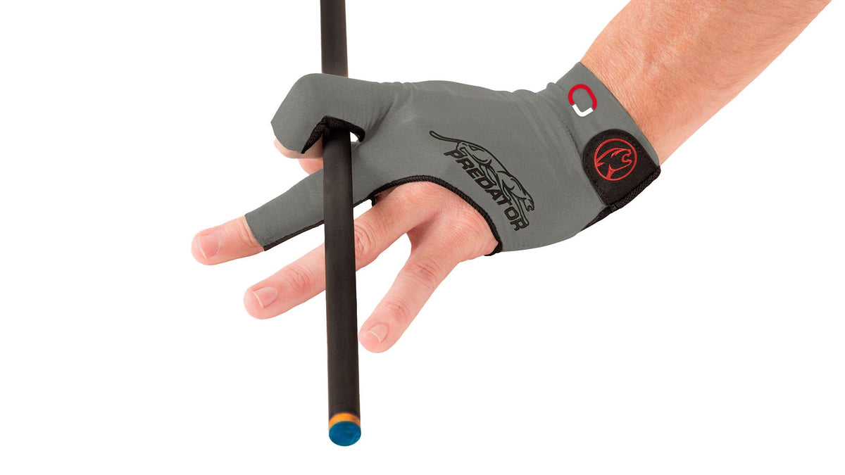 Predator Second Skin Billiard Glove - Jasmin Ouschan - Grey/Black - Left Hand - L/XL