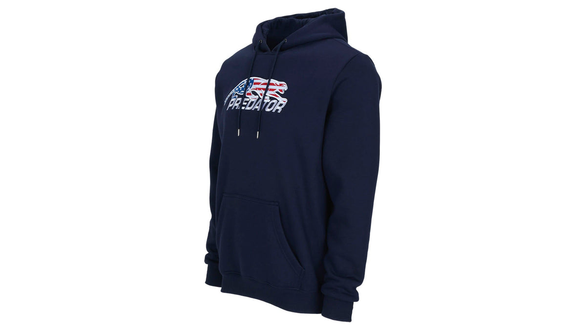 Predator USA Cat Hoodie - Blue - S