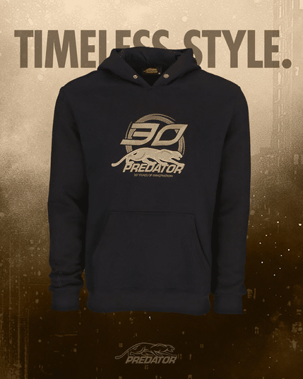 Predator Black 30th Anniversary Hoodie with Bronze Logo