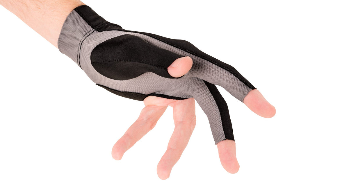 Predator Second Skin Black/Grey Billiard Glove - Left Hand