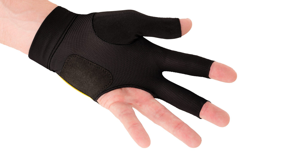 Predator Second Skin Yellow Billiard Glove - Left Hand