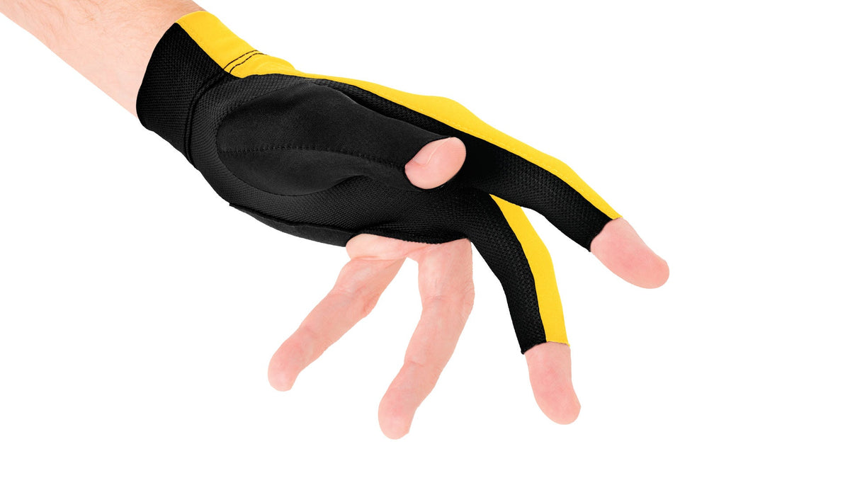 Predator Second Skin Yellow Billiard Glove - Left Hand